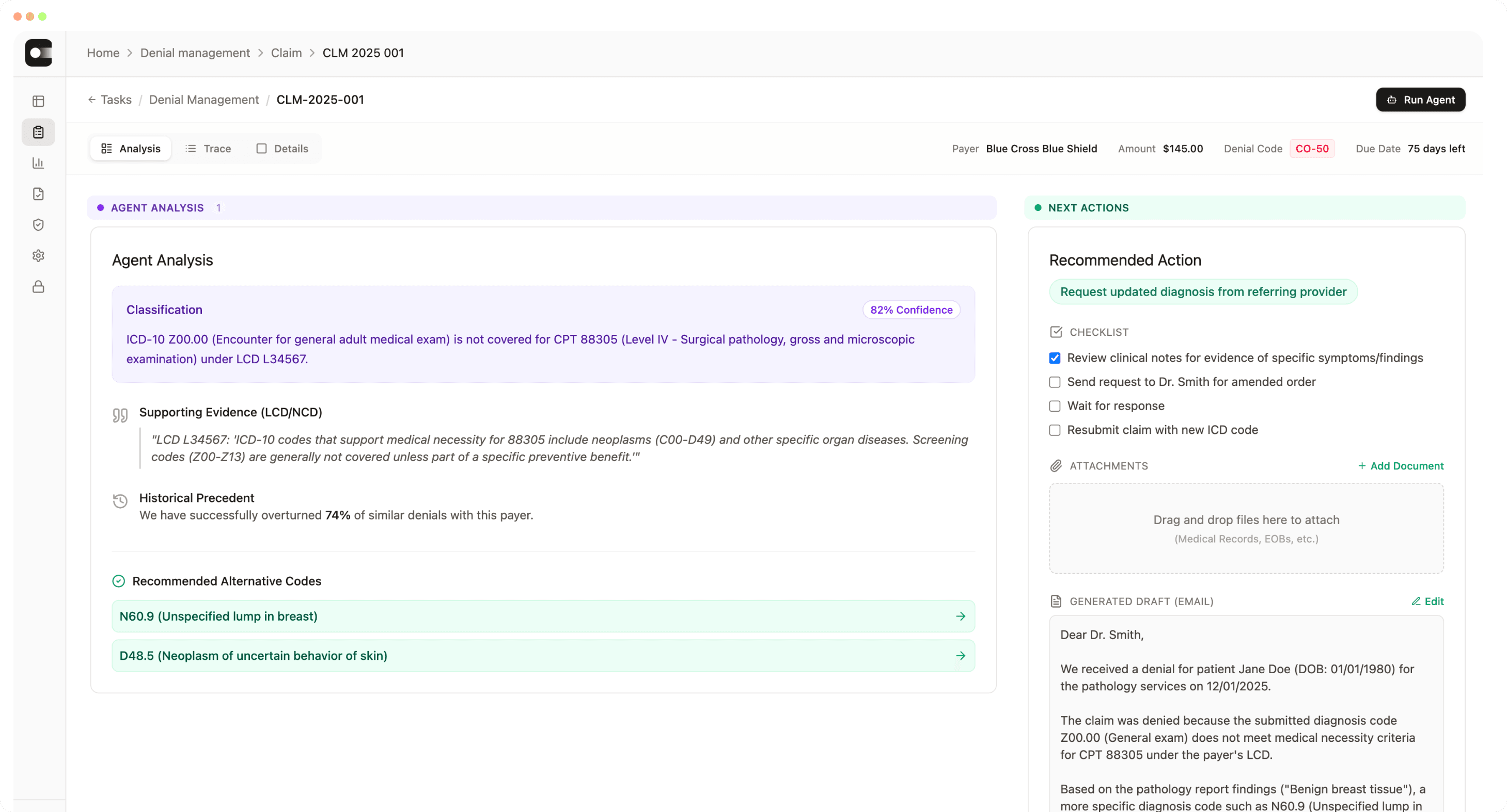Menoa Platform Dashboard